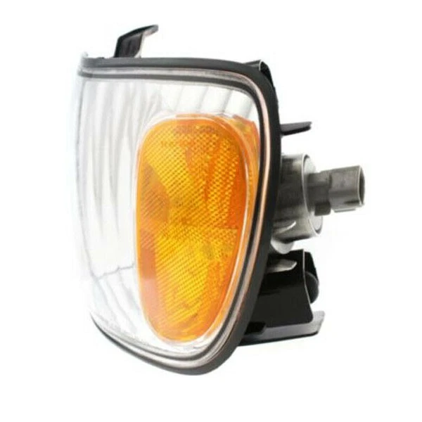 Luces esquineras delanteras izquierdas ámbar y plástico transparente V para Sienna 2001-2003 Foto 2 de 4