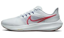 Nike Air Zoom Pegasus 39 Grey Bright Crimson Men's Size Shoes Sneaker DH4071 007