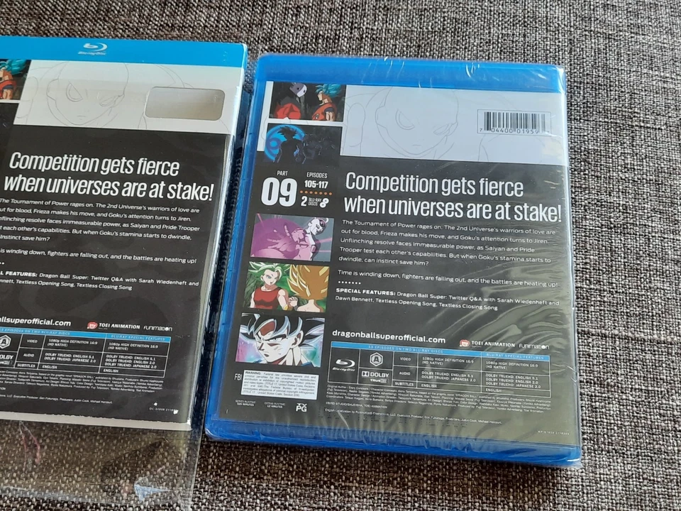 DRAGON BALL SUPER Part Season 9 Blu-Ray USA w/ Slipcover Anime Dragonball - Bild 4 von 4