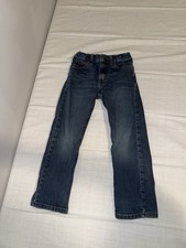 Boys Wrangler Classic Straight Cut Jeans Brand New Size 6. Adjustable Waist Blue