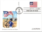 Dr Jim Stamps Fdc 20C Indian Peace Flag 1803 4X6 Postcard Fleetwood