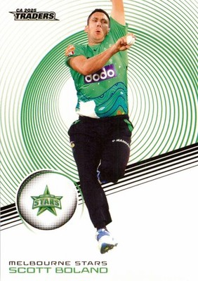 2025 2026 Melbourne Stars BBL Cricket TLA Traders Card - Scott Boland