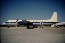 Dia LZ-AZZ Ilyushin IL-18GrM Air Zory 35mm gerahmt OP-L8-84