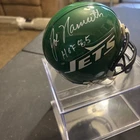 Joe Namath Autographed Mini Helmet