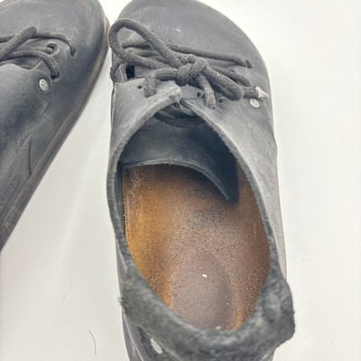 Birkenstock Montana Oiled Leather Lace Up Shoes 40 M's 7-7.5 W's 9