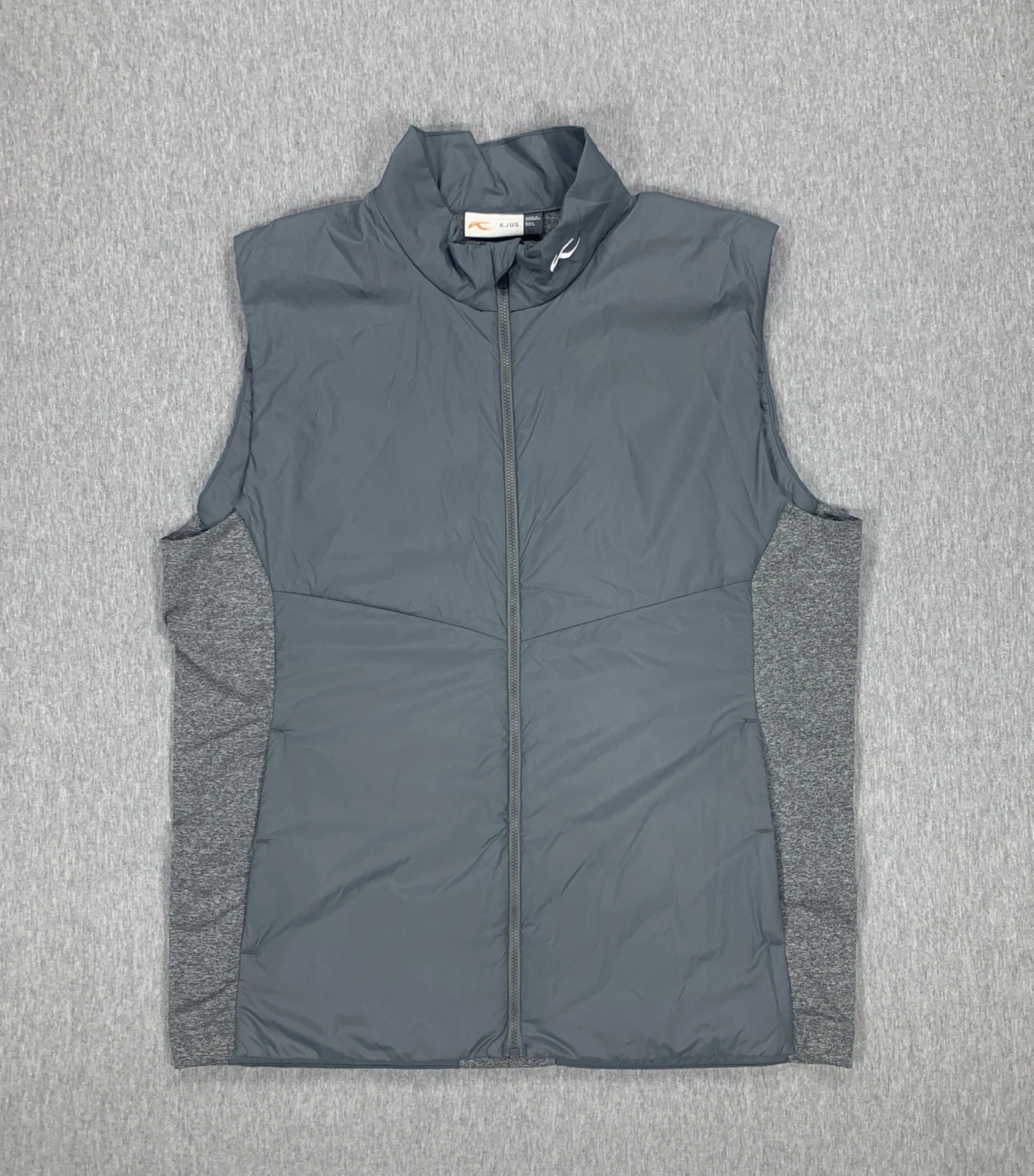 KJUS Radiation Vest Men L 52 Steel Grey Full Zip Regular Fit Hiking Outdoor $250
Opens in a new wind