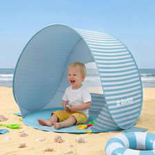 Pop up Baby Beach Tent with UPF50 UV Protection, Portable Toddler Sun Shelter w