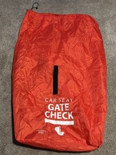 Modern Baby Red Car Seat Travel Bag for Gate Check, Travel Theme Unisex