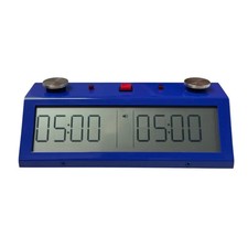 Zmart Tap N Touch Pro Digital Chess Clock Metal Case-Blue