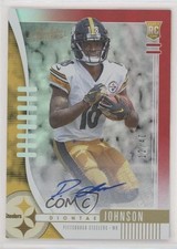 2019 Absolute Rookie Red Spectrum Signatures 12/40 Diontae Johnson Auto 00am
