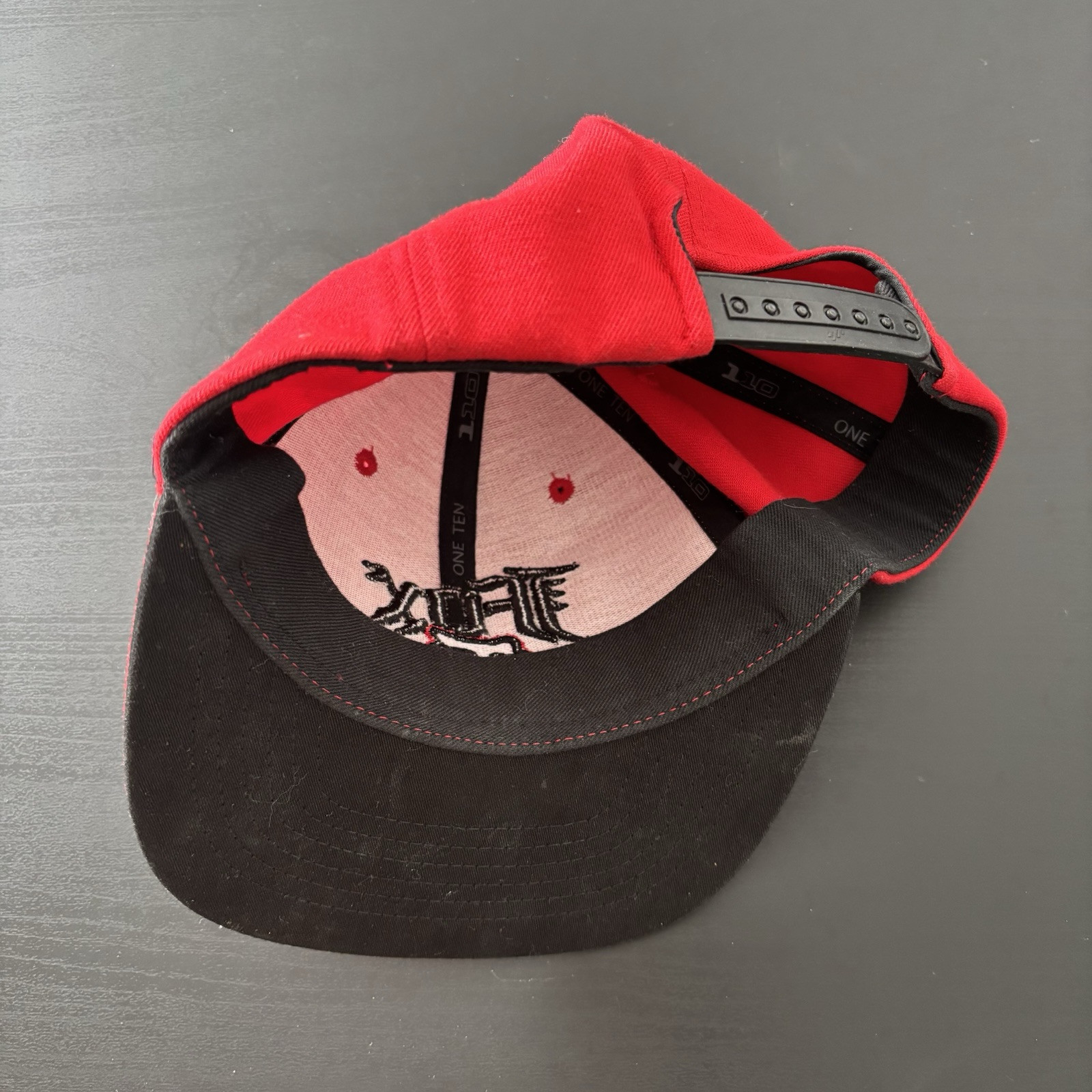 Fox Racing FOX Script Logo SnapBack Hat Red OSFM - image 3