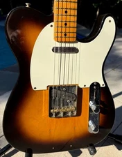 Vintage 1982 Tokai Breezy Sound Tele Sunburst Guitar ‘50s Fender Telecaster 1952