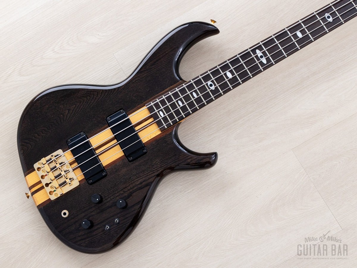 1990s Aria Pro II Super Bass SB-800 Vintage Neck Through Bass w