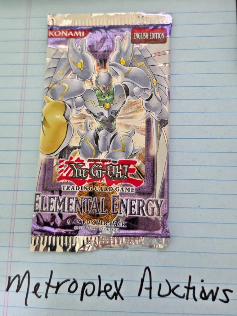 Konami Yu-Gi-Oh! TCG Elemental Energy Sealed Collectible Card Game