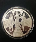 2019 Silver Shield MiniMint 1oz Silver Proof Esoteric Virtues Cardinal Virtues#3