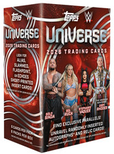 2026 TOPPS UNIVERSE WWE Wrestling VALUE BLASTER BOX Brand New Sealed In-Hand QTY