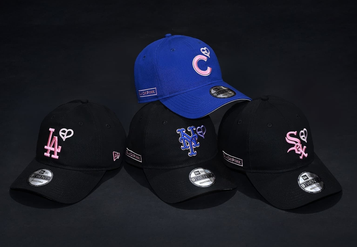 NEW ERA 9TWENTY x BLACKPINK Chicago Cubs Pink One Size 56.8 - 60.6