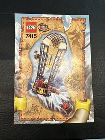 Lego Orient Expedition 7415 7416 7417 7418 Instruction Booklets Scorpion Palace