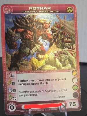 Chaotic, Rothar Forceful Negotiator, AU, Rare, 60/95/55/70/ 75 Max
