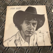 Joe Ely Self Titled LP - 1977 1st gloversville Press - MCA 2242 VG Insert!