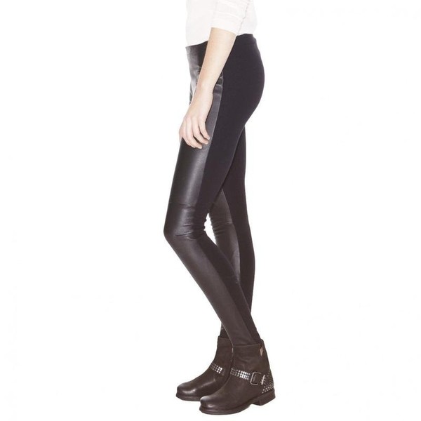 Women Hallhuber Trousers Black Polyamide 40 / L /