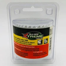 Blu Mol Xtreme 5139B Hole Saw 2-3/8" / 60mm Cobalt Steel Bi-Metal Cats Eye Open