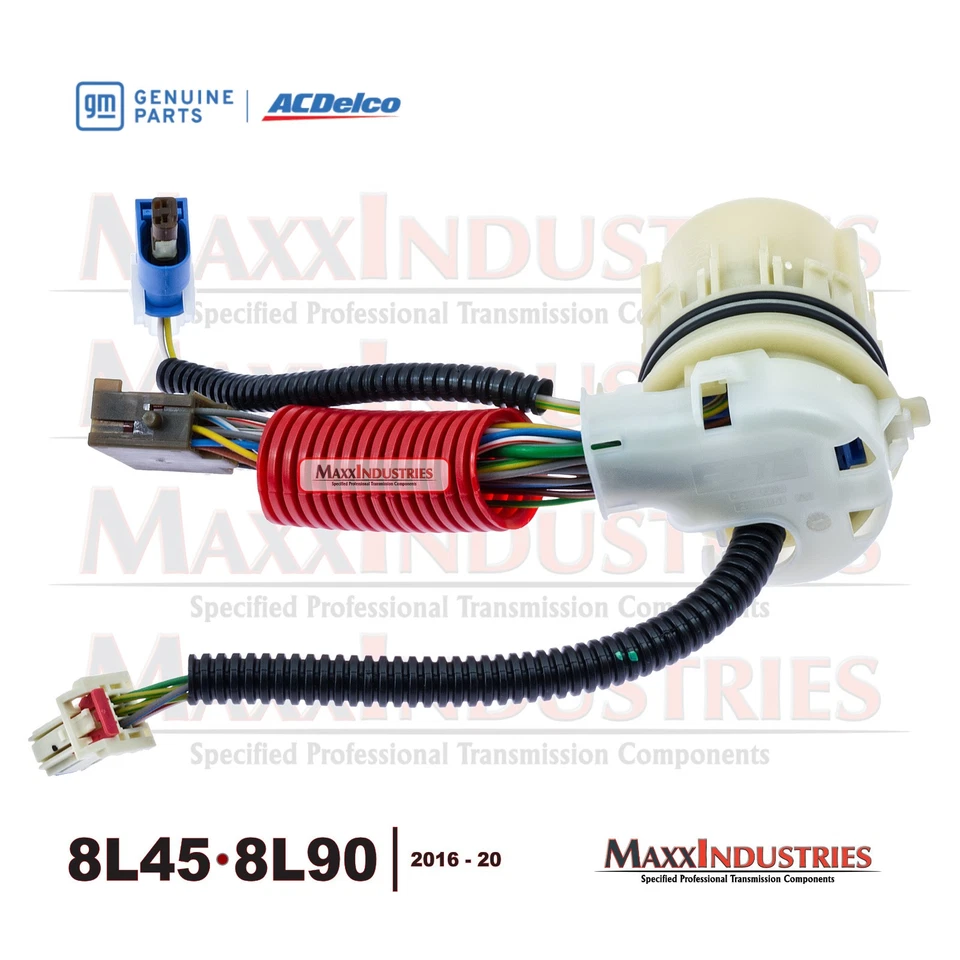 8L45-8L90 Cuerpo de válvula Cableado Arnés Cableado Cable, con conector de caja principal (paso a través Foto 4 de 4