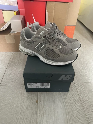 New Balance 2002R Grey Marblehead Light Aluminium UK Size 8