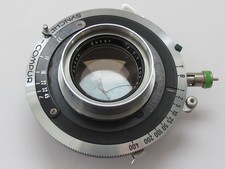 Kodak Ektar 203mm F7.7 large format Lens in Graphic Synchro Compur shutter