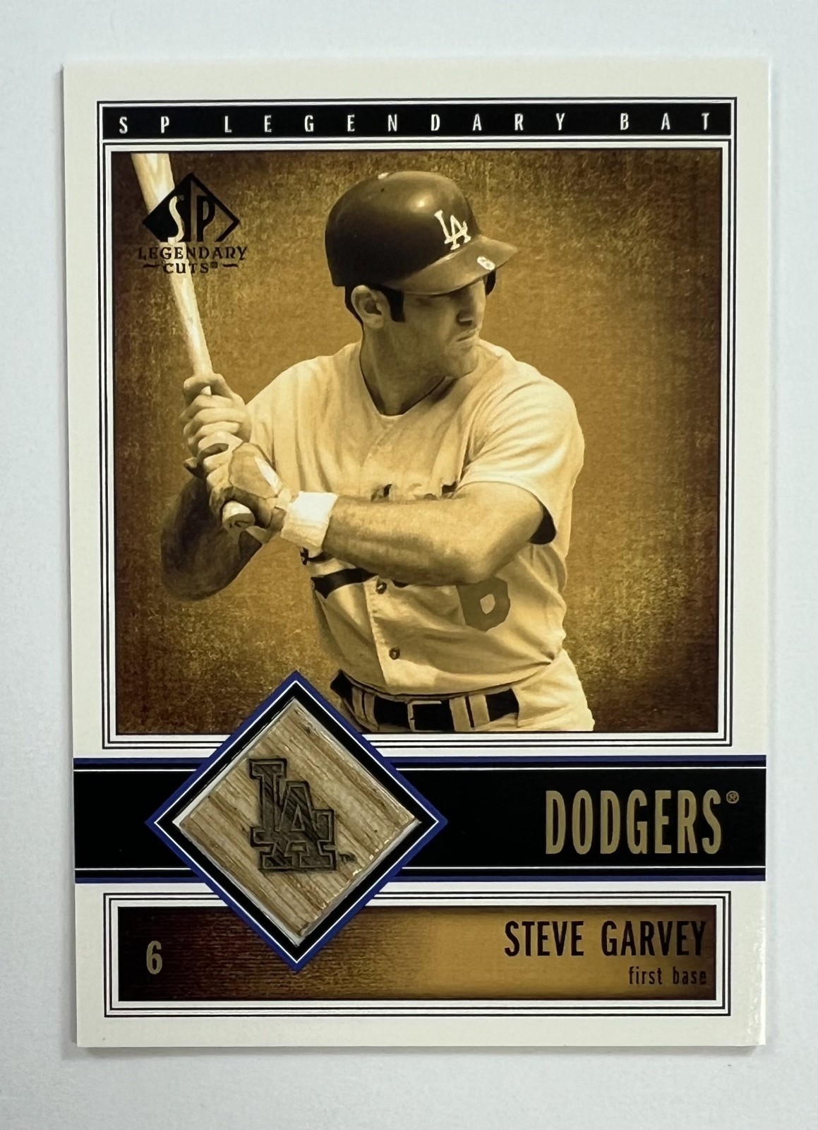 2002 Upper Deck #J-SGa Steve Garvey Legendary Game Jersey Relic AR129-02