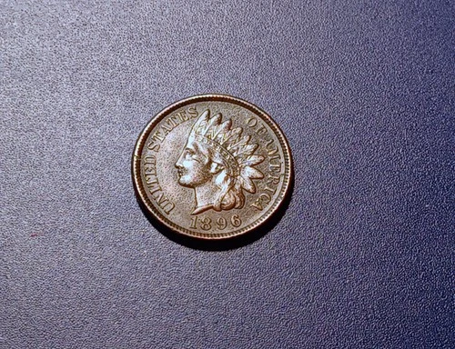 Very Choice AU 1896 Indian Head Cent