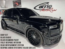 2025 Rolls-Royce Cullinan Black Badge body kit,Black Diamond paint,bespoke
