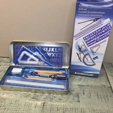 STAEDTLER XCELLENCE 10 PC MATH SET!! NEW!!