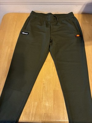 ellesse Bertoni Track Pants Green Men's M Drawstring EM07349