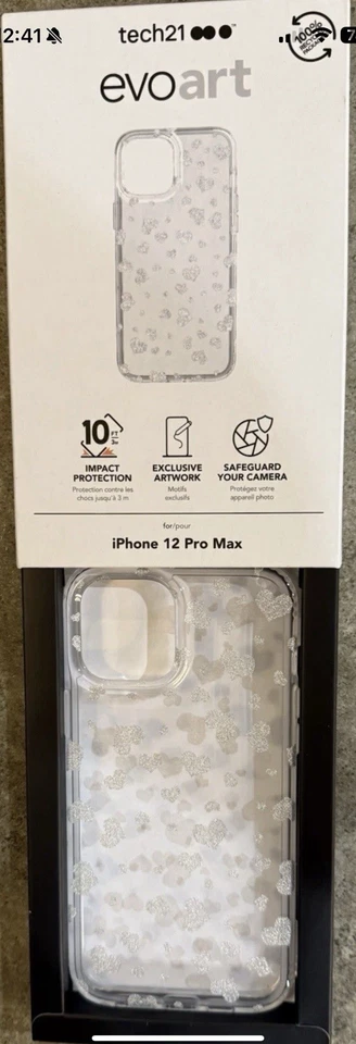 TWO CASES IPHONE 12 PRO MAX TECH 21 EVO CHECK Non-Slip Impact Case - Image 4 of 4