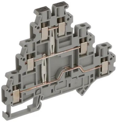 1Pc PHOENIX CONTACT - IC 3214262 Terminal Block DIN-Rail 3Level Feed-Thru S