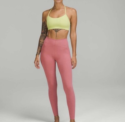 Lululemon InStill High-Rise Tight 25  Brier Rose Pink Size 4 Everlux