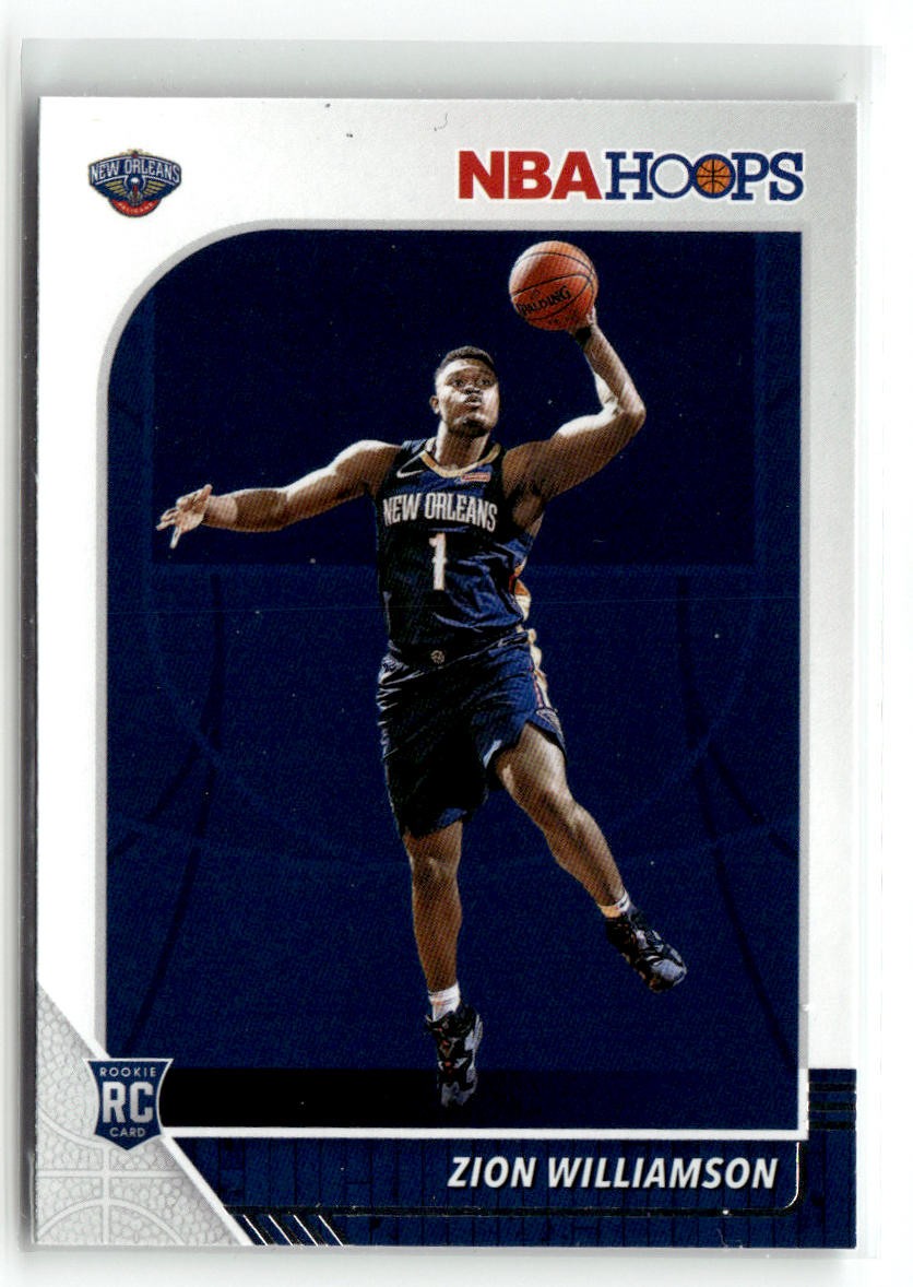 2019-20 Hoops #258 Zion Williamson