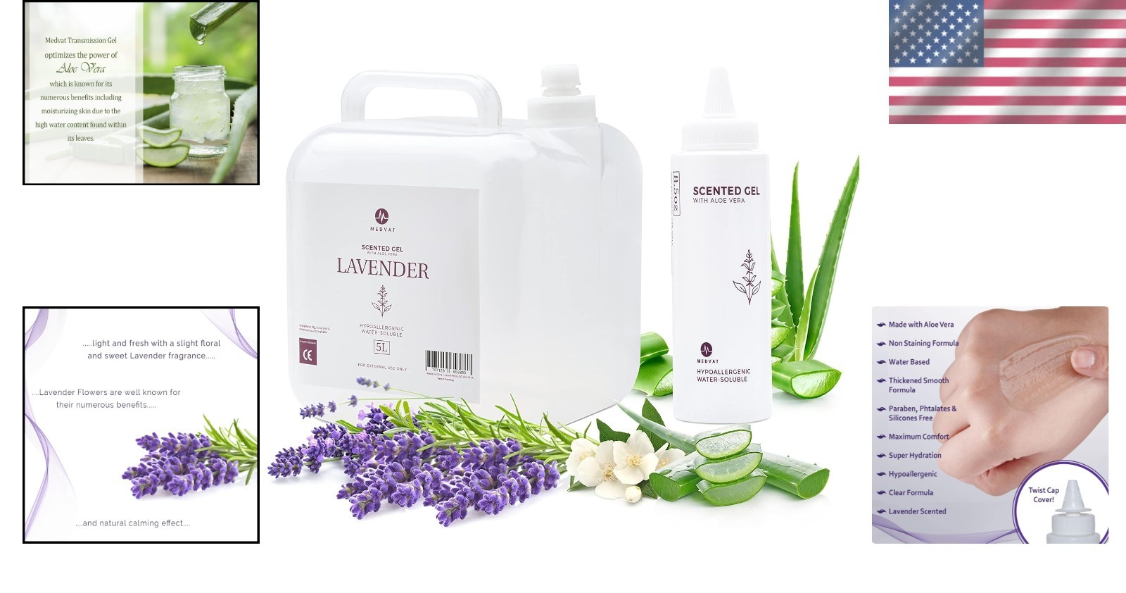 Hypoallergenic Transmission Gel - Muscle Stimulation