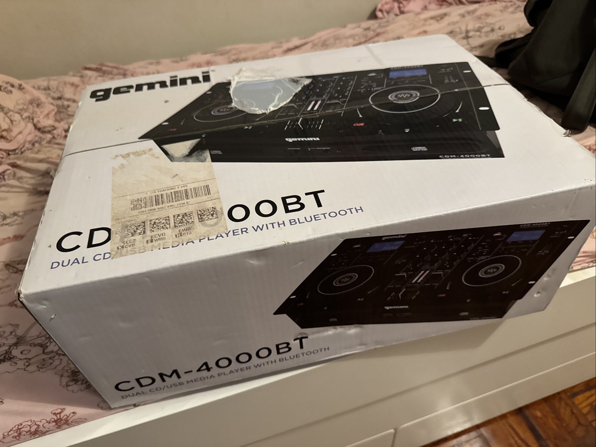 Gemini CDM-4000BT USB/CD DJ Player for sale online | eBay
