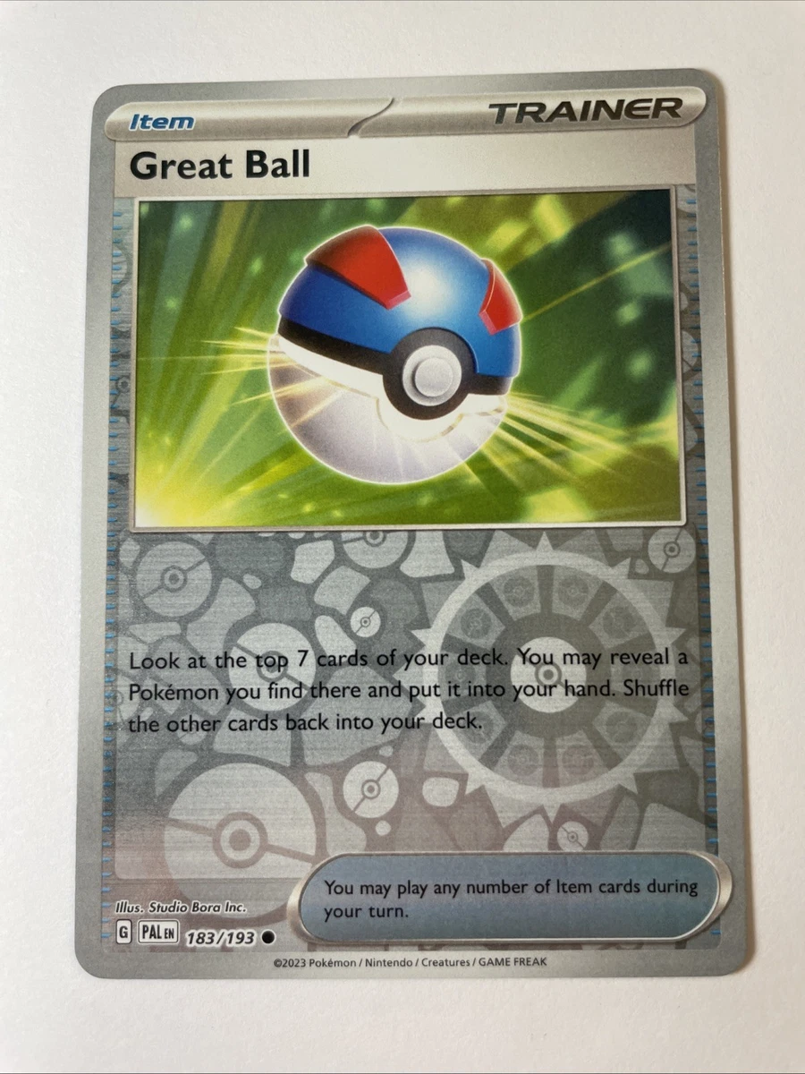 great ball pokemon card price Team Rocket's (88/98) - The Glory of Team Rocket (sv10) You may play any number of Item cards during your turn Pokemon TCG Card Great Ball