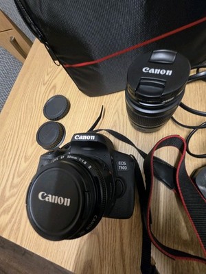 Canon EOS EOS 750D 24.2MP Digital SLR Camera - 18-55mm+50mm Lenses/Superb 