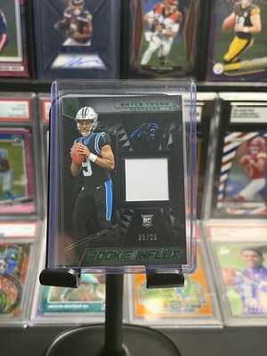2023 Panini Black - Rookie Influx Bryce Young #RI-16 Emerald /25 (MEM, RC)