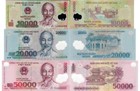 Vietnam set 3 pcs 10000+20000+50000 dong - Polymer Pick 119-121 UNC random years