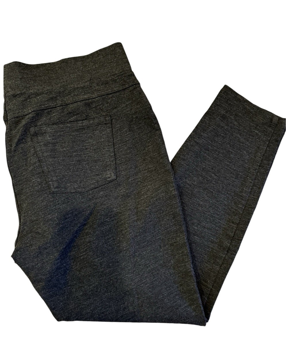 matty m Women’s Leggings Jeggings Size Large Gray Stretch Pockets