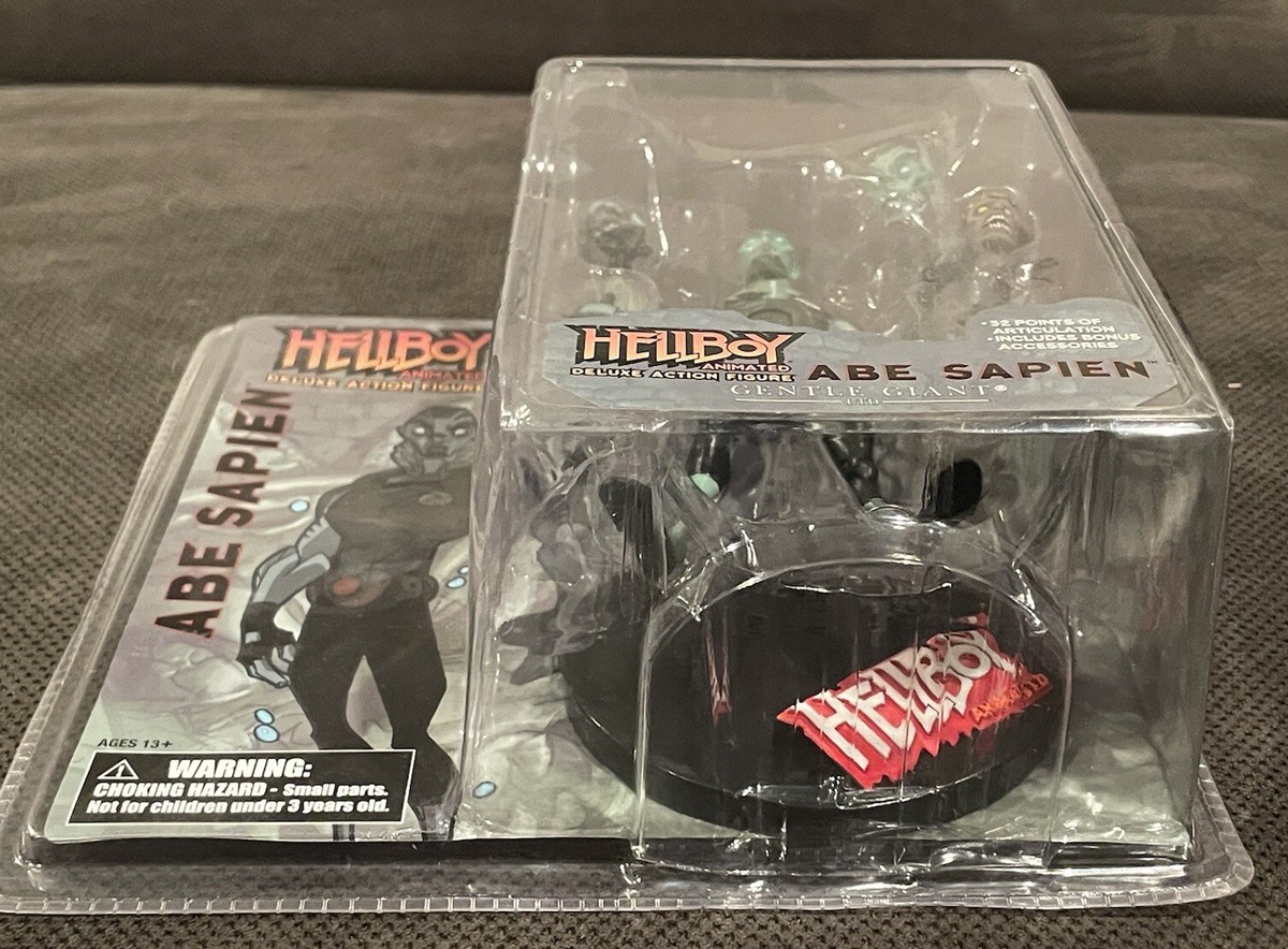 Hellboy Animated Deluxe Action Figure Abe Sapien Moc Gentle Giant