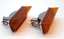 Fits Dodge D100 D300 Front Parking Lights Set X2 Not Side Lights