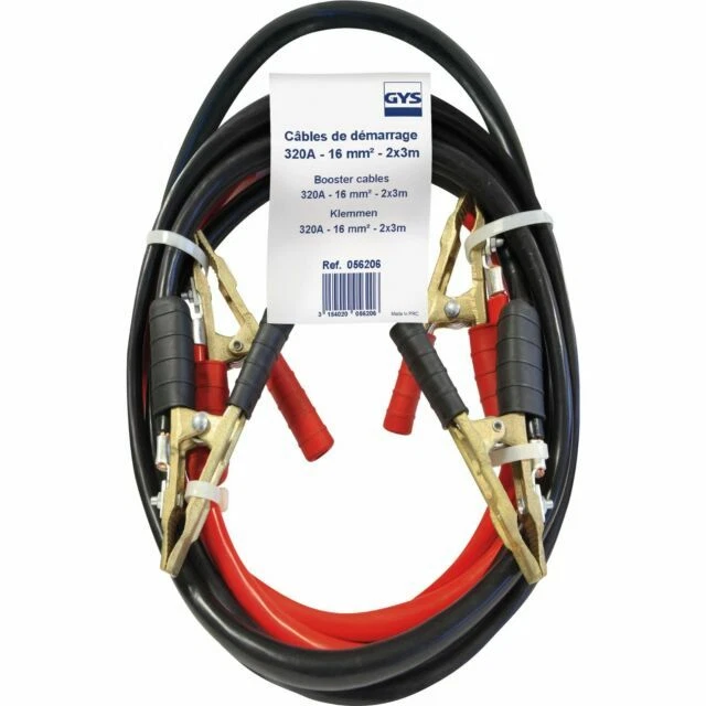 GYS 056206 Câbles de Démarrage 320 A 16mm²