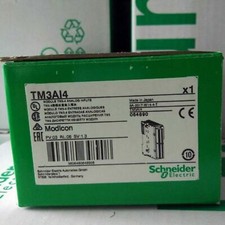 One New SCHNEIDER TM3AI4 PLC Module TM3AI4 Expedited Shipping In Box