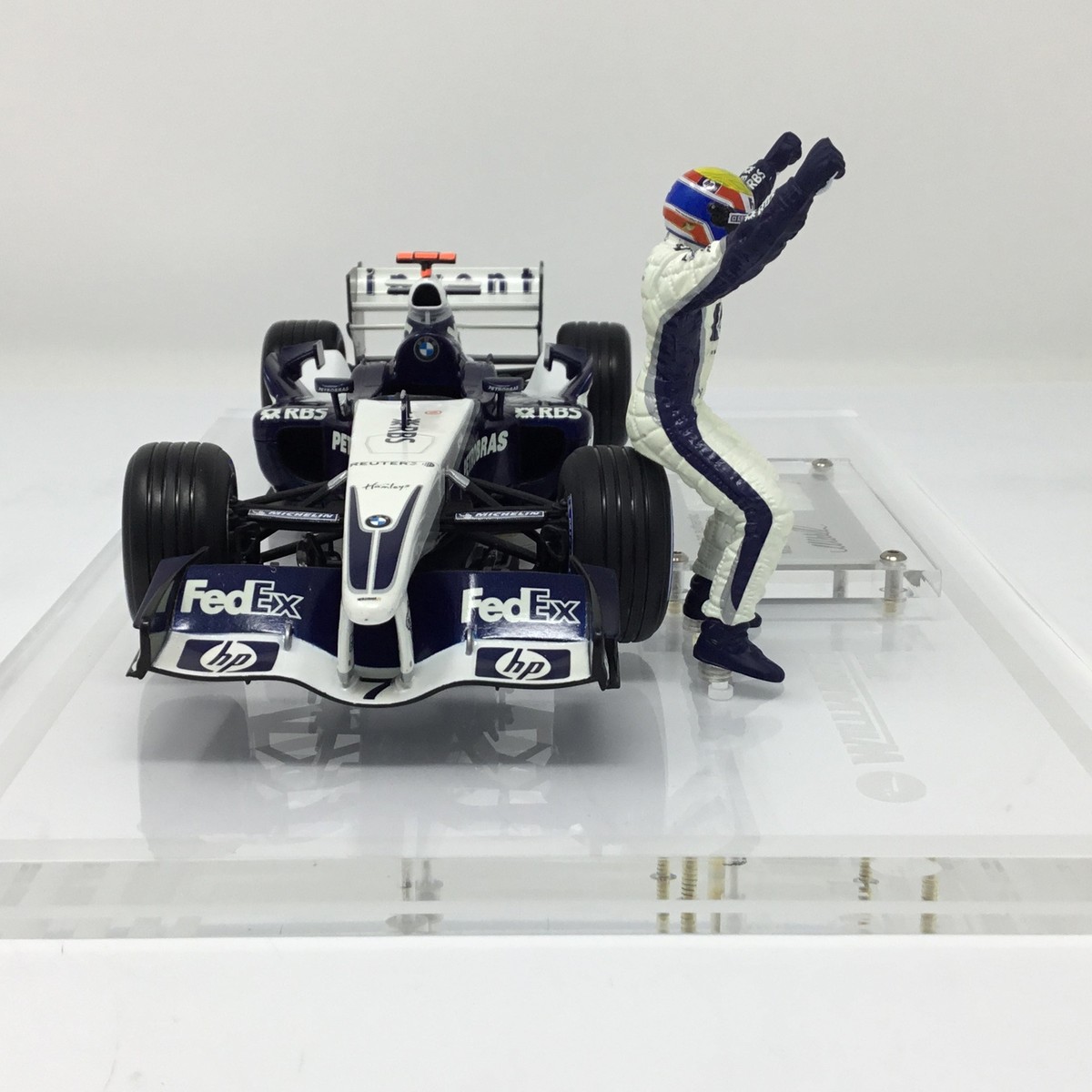 Mark Webber 2005 Hot Wheels Racing Williams F1 Team BMW FW27 Mark Webber 2005 Hot Wheels Racing Williams F1 Team BMW FW27